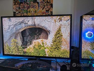 LG monitor 4k bianco 32" pollici LG32UL500