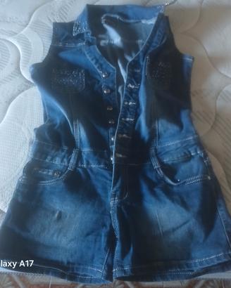tutina jeans 