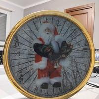 Decorazione babbo natale che si illumina