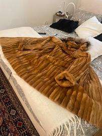 Visone rassto color miele- cognac