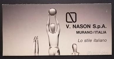 Catalogo Murano Glass V.Vase by Nason,Stile italia
