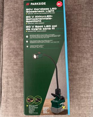 Luce a led ricaricabile da Banco Parkside