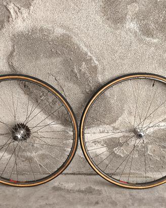 Ruote d'epoca tubolari Campagnolo Record/Mavic GP4