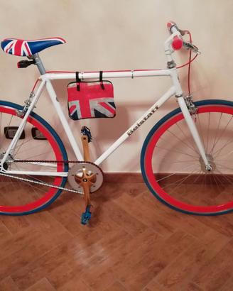 Bicicletta scatto fisso girevole unico esemplare