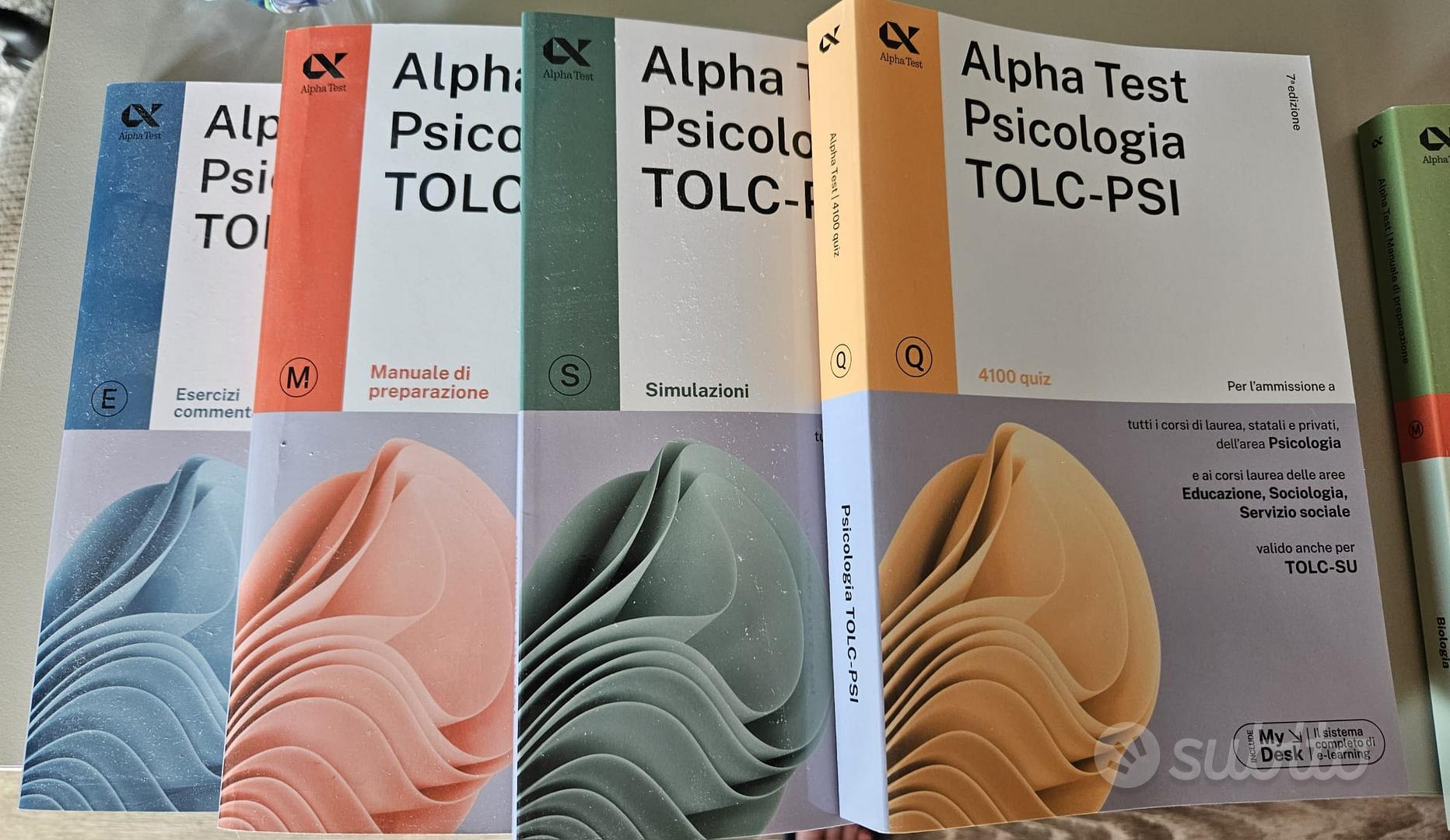 Alpha Test Economia. Tolc-e. Manuale Di Preparazione. Nuova Ediz. Kit di preparazione Alpha Test Psicologia TOLC-PSI - Libri e Riviste In