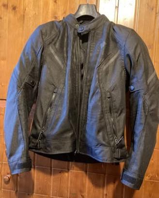 Giubbotto estivo da moto traforato in tessuto, REV