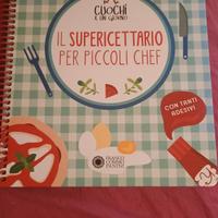 Il supericettario per piccoli chef con adesivi