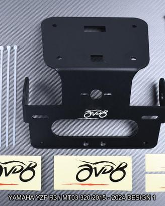 Portatarga corto YAMAHA YZF R3 MT03 320 2015 2024
