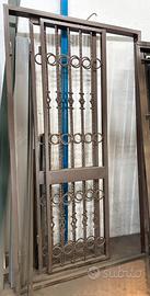 Inferriata per portafinestra - Ral 8017