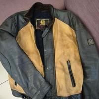 Giacca in pelle Belstaff da uomo taglia L