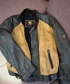 Giacca in pelle Belstaff da uomo taglia L
