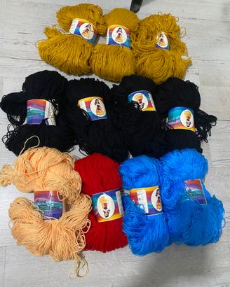 Filato colorato
