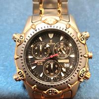 orologio cronografo festina titanio oro