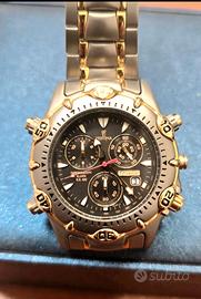 orologio cronografo festina titanio oro