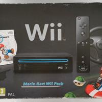 Nintendo Wii Mario Kart Pack Black Limited Edition