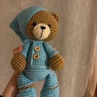 Orsacchiotto uncinetto fatto a mano