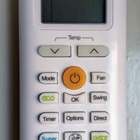 SU MESSINA TELECOMANDO CLIMA MIDEA INVERTER