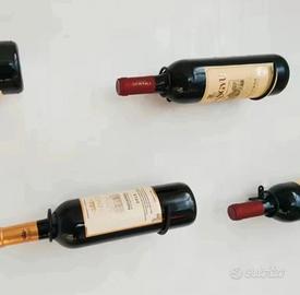 Porta bottiglie di vino da muro 