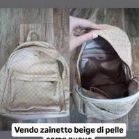 zaino Beige 