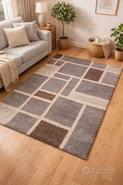 Tappeto moderno a pelo lungo Durango 130x190