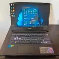 Notebook Gaming MSI Katana 15 B13V - RTX 4060 | i7