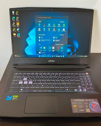 Notebook Gaming MSI Katana 15 B13V - RTX 4060 | i7
