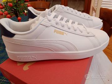 SCARPE PUMA Smash 3.0 L bianco mis. 43 Nuove Scat.