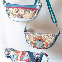 Marsupio mezzaluna artigianale