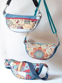 Marsupio mezzaluna artigianale