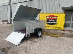 Carrello Rimorchio MonoAsse Con Coperchio