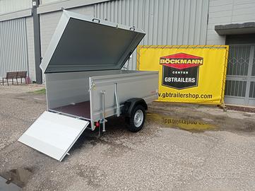 Carrello Rimorchio MonoAsse Con Coperchio