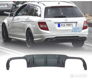 DIFFUSORE MERCEDES CLASSE C W204 12-15 LOOK C63 AM