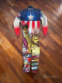 Tuta da gara sci Energiapura "America" tg XL