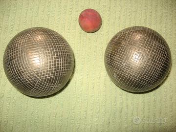 Bocce in ferro vintage