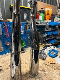 Marmitte mufflers silenziatori silencers yamaha xs