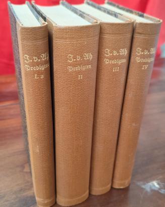 Libri antichi. Raccolta di 4 vol. del 1906.