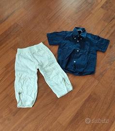 Pantalone e camicetta tg 18 mesi