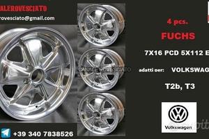 Cerchi fuchs 7x16 5x112 et23 vw lucidi