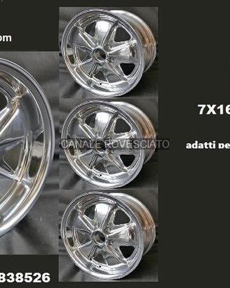 Cerchi fuchs 7x16 5x112 et23 vw lucidi