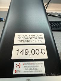 Computer intel i5-7400 8gbddr4 ssd 240