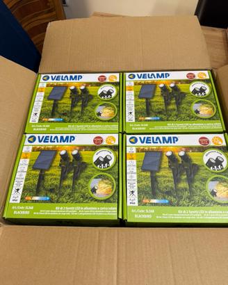 Faretti a led solare velamp