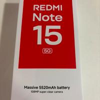 Cellulare smartphone Xiaomi Redmi Note 15 5G