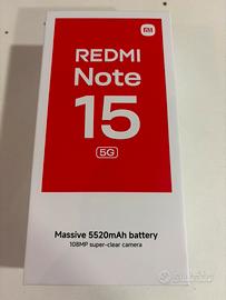 Cellulare smartphone Xiaomi Redmi Note 15 5G