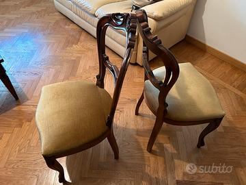 2 Sedie stile luigi XV