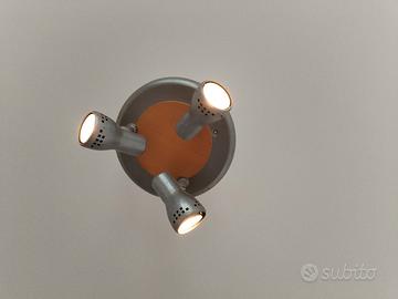 Plafoniera 3 faretti led