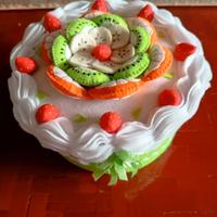 Biscottiera a forma di torta alla frutta