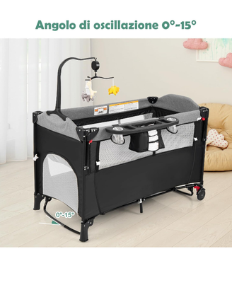 Kit Neonato: Trio Peg Perego 500 + Lettino da camp