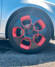 Cerchi golf 18 detroit con gomme