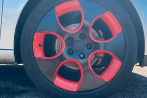 Cerchi golf 18 detroit con gomme