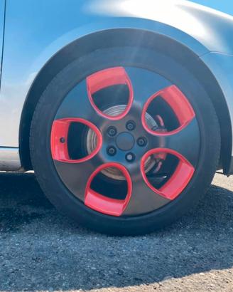 Cerchi golf 18 detroit con gomme